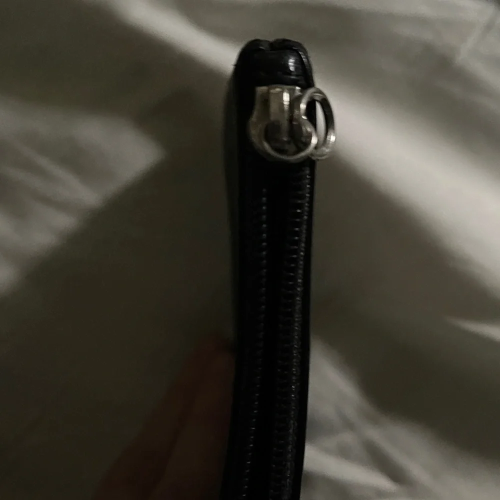 Coach Vintage Black Leather Coin or Pouch Coach